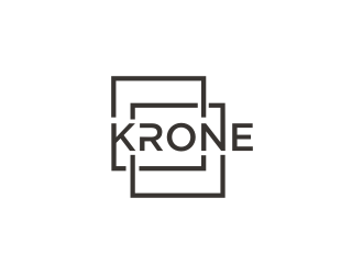 KRONE logo design by BintangDesign
