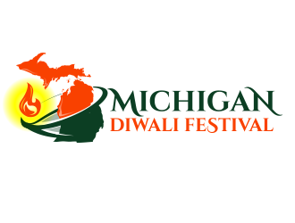 Michigan Diwali Festival logo design by schiena