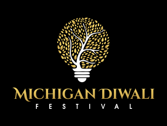 Michigan Diwali Festival logo design by JessicaLopes