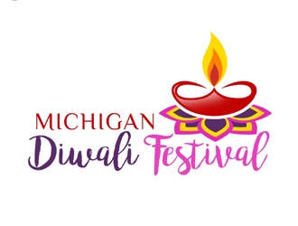 Michigan Diwali Festival logo design by ingepro