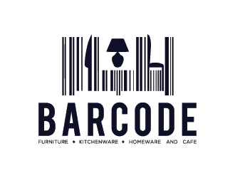 Barcode logo design by Lovoos