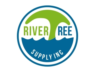 River Tree Supply Inc  (Veteran Owned and Operated) logo design by dibyo