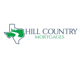 Hill Country Mortgages logo design by frontrunner