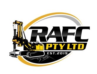 RAFC PTY LTD logo design by DreamLogoDesign