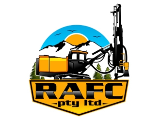 RAFC PTY LTD logo design by DreamLogoDesign