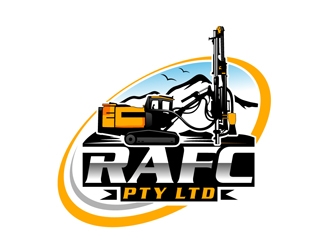 RAFC PTY LTD logo design by DreamLogoDesign