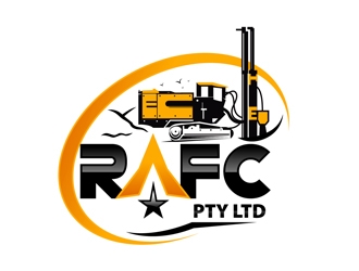 RAFC PTY LTD logo design by DreamLogoDesign