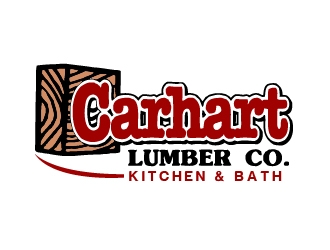 Carhart Lumber Co. - Need to add Kitchen & Bath to the original logo logo design by shravya