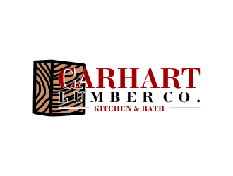 Carhart Lumber Co. - Need to add Kitchen & Bath to the original logo logo design by oke2angconcept