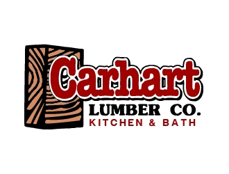 Carhart Lumber Co. - Need to add Kitchen & Bath to the original logo logo design by shravya