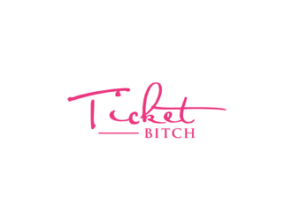 Ticket Bitch logo design by bomie