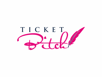 Ticket Bitch logo design by ammad