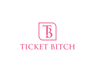 Ticket Bitch logo design by RIANW
