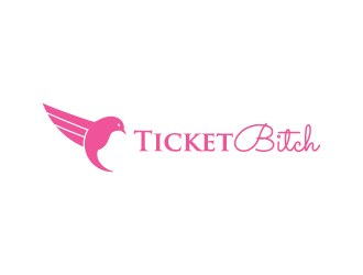 Ticket Bitch logo design by mhala