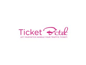Ticket Bitch logo design by Barkah