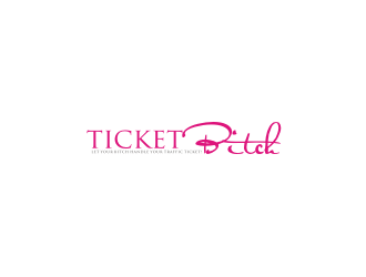 Ticket Bitch logo design by Barkah