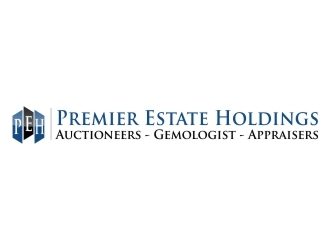Premier Estate Holdings logo design by ManishKoli