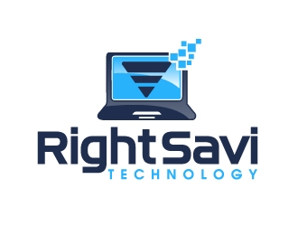 Right Savi Technology logo design by ElonStark