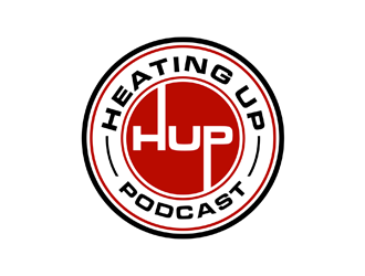 Heating Up (Podcast) logo design by johana