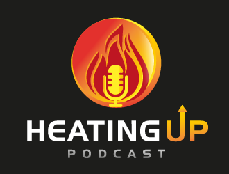 Heating Up (Podcast) logo design by prodesign