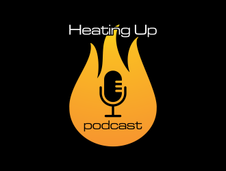 Heating Up (Podcast) logo design by BlessedArt