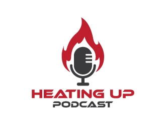 Heating Up (Podcast) logo design by lokiasan