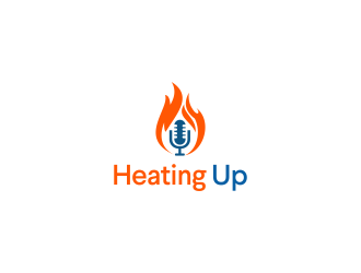Heating Up (Podcast) logo design by kaylee