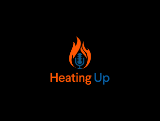 Heating Up (Podcast) logo design by kaylee