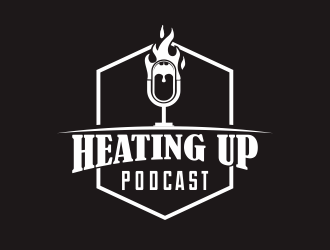 Heating Up (Podcast) logo design by YONK