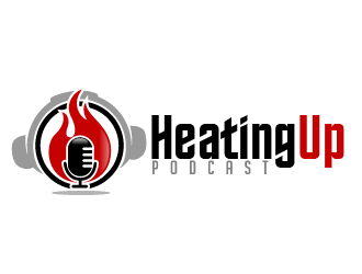 Heating Up (Podcast) logo design by THOR_