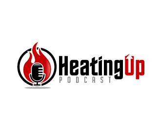Heating Up (Podcast) logo design by THOR_