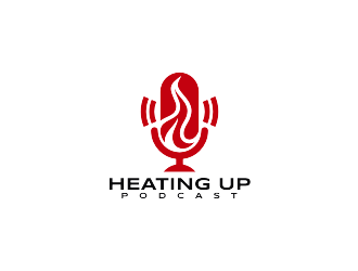 Heating Up (Podcast) logo design by dhe27