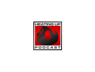 Heating Up (Podcast) logo design by narnia