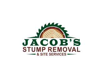 Jacob’s Stump Removal, LLC logo design by veranoghusta