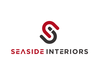 Seaside Interiors logo design by BlessedArt