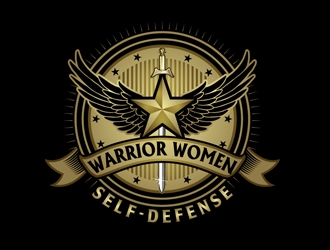 Warrior Women Self-Defense logo design by DreamLogoDesign