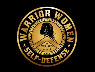 Warrior Women Self-Defense logo design by DreamLogoDesign