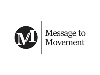 Message to Movement logo design by Royan