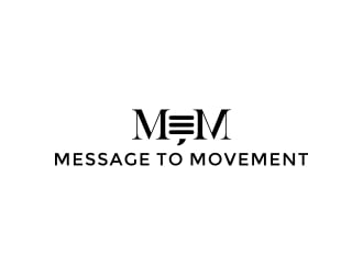 Message to Movement logo design by naldart