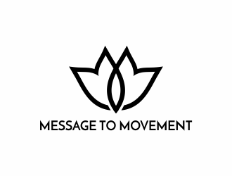 Message to Movement logo design by agus