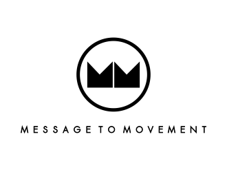 Message to Movement logo design by yuditri