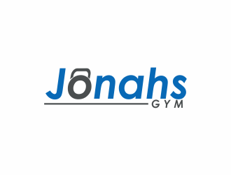 Jonahs Gym logo design by giphone