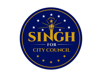 Singh for City Council logo design by schiena