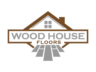 Wood House Floors logo design by jaize
