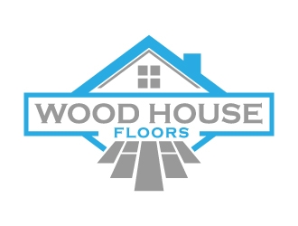 Wood House Floors logo design by jaize