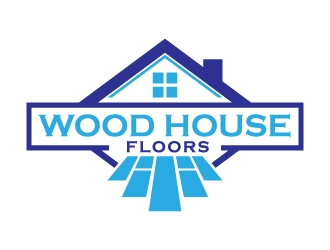 Wood House Floors logo design by jaize
