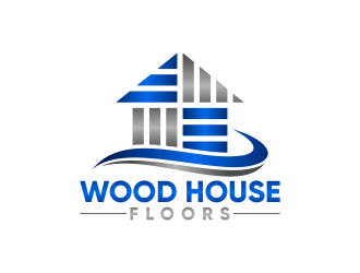 Wood House Floors logo design by pakNton