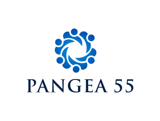 Pangea 55 logo design by hidro