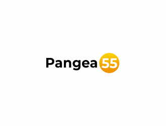 Pangea 55 logo design by haidar