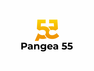 Pangea 55 logo design by haidar